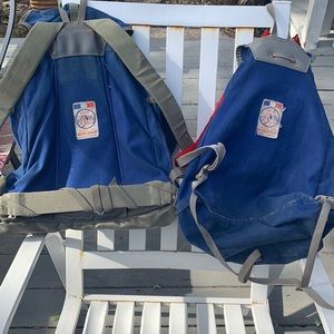 Millet 2 Vintage Backpacks Adopted by Walter Bonatti